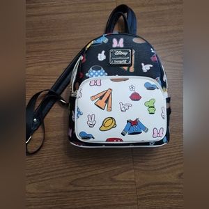 Loungefly Backpack with matching Wallet: Fab 5